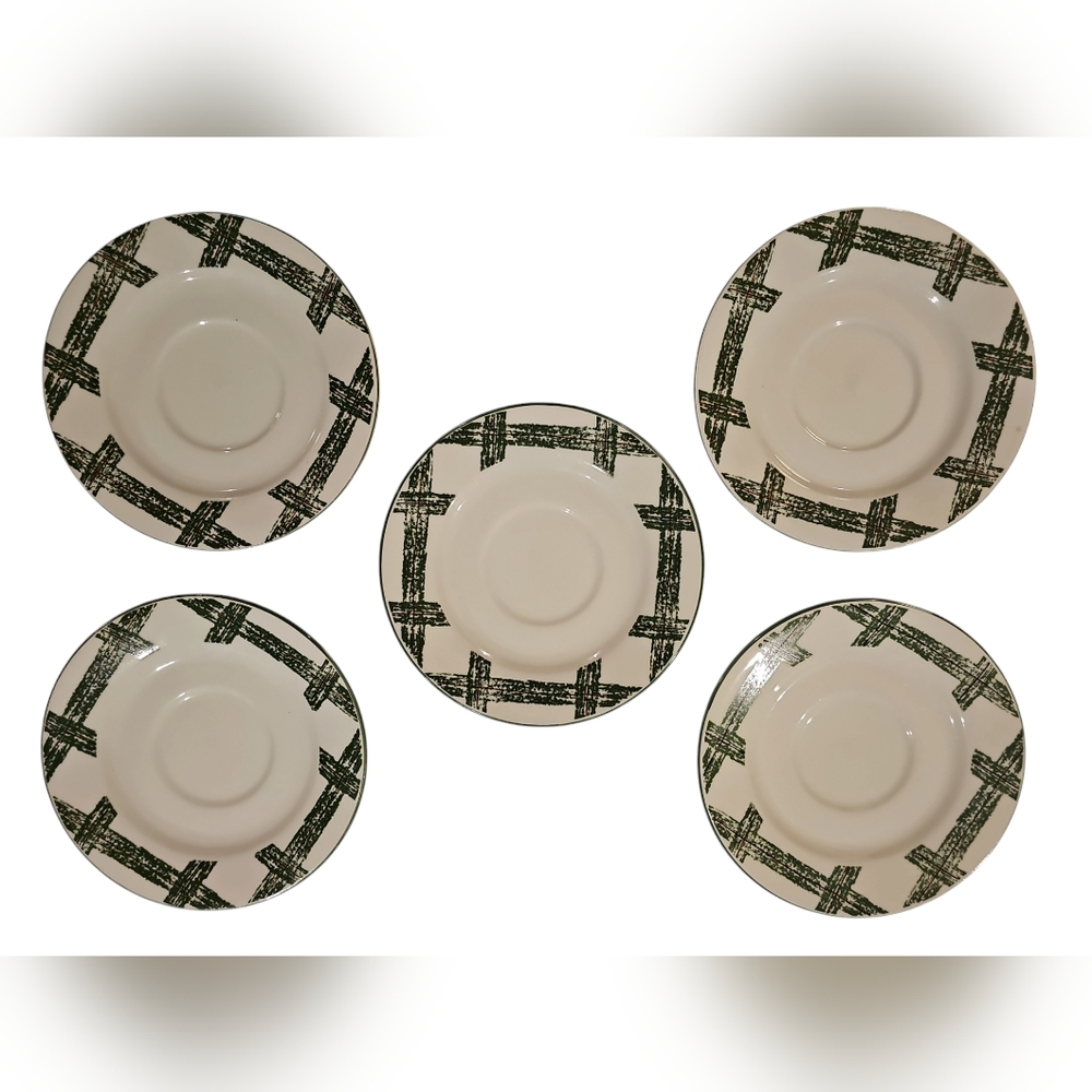 Citation Cades Cove Collection 6.25" Cup Saucers,Preowned